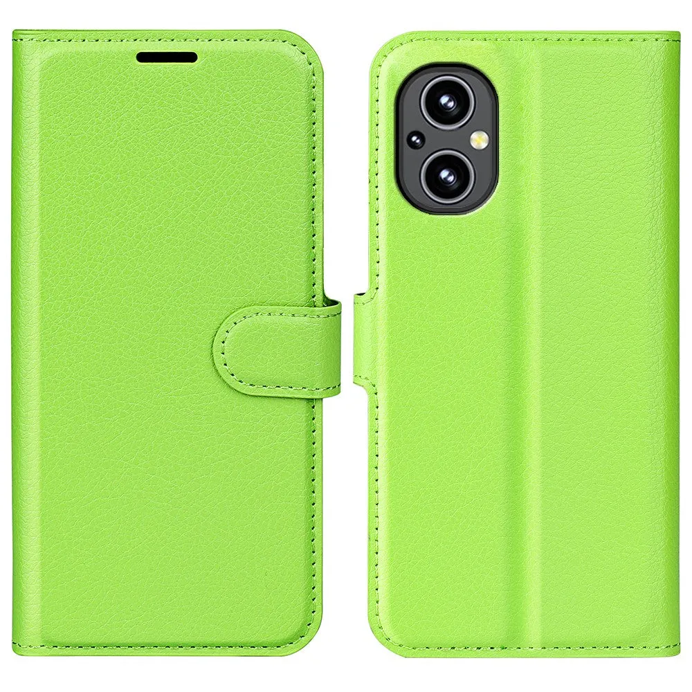 Classic OnePlus Nord N20 5G flip case - Green