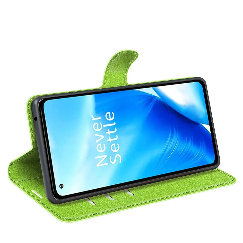 Classic OnePlus Nord N20 5G flip case - Green