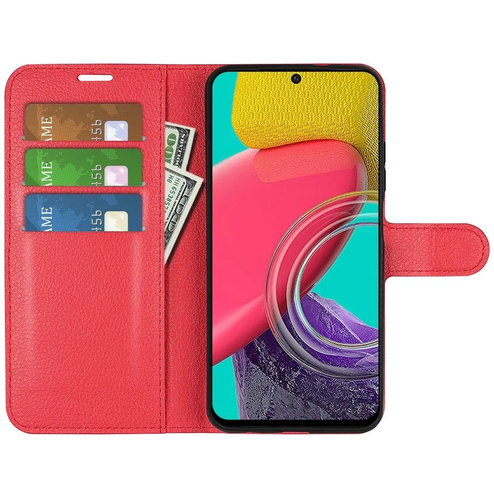 Classic Samsung Galaxy M53 5G flip case - Red