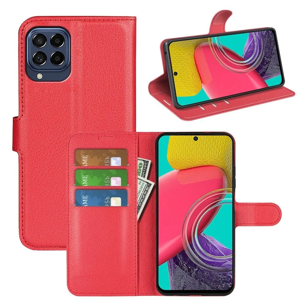 Classic Samsung Galaxy M53 5G flip case - Red