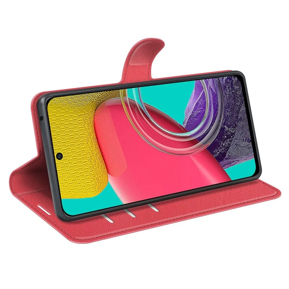 Classic Samsung Galaxy M53 5G flip case - Red