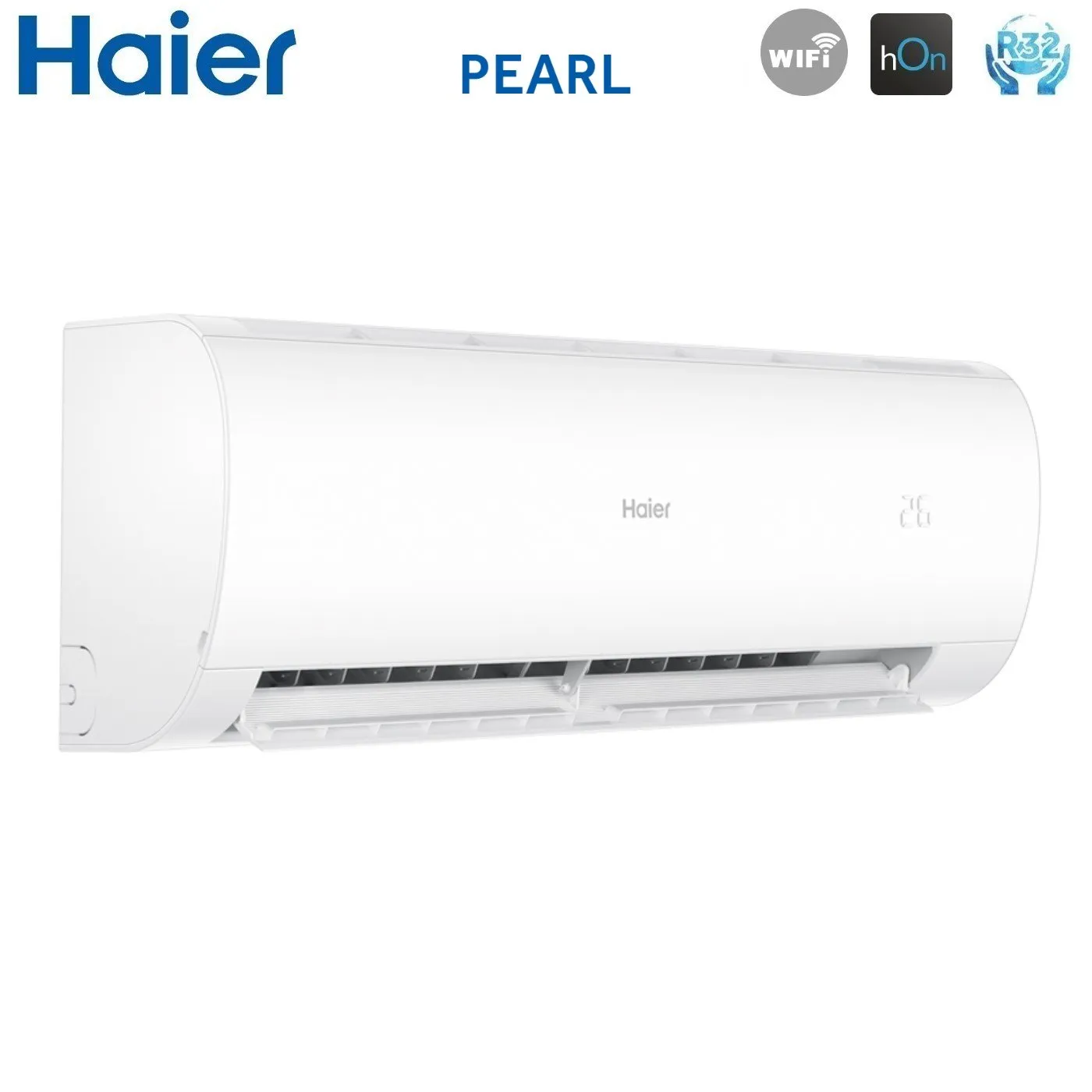 Climatizzatore Condizionatore Haier Trial Split Inverter serie PEARL 7 9 18 con 3U70S2SR5FA R-32 Wi-Fi Integrato 7000 9000 18000