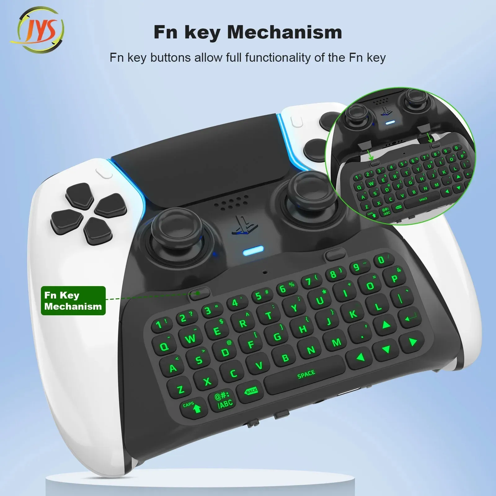 Controller Keyboard Bluetooth-Compatible Wireless