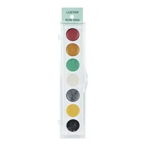 Craf-T Products - Metallic Rub-On Paint Set - 7 Colours Kit #4*