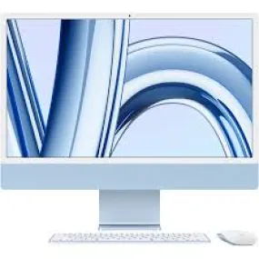 Cto/Imac 24 M3/Apple M3 Chip With 8Core Cpu With 4 Performance Cores And 4 Efficiency Cores, 10Core Gpu And 16Core Neura