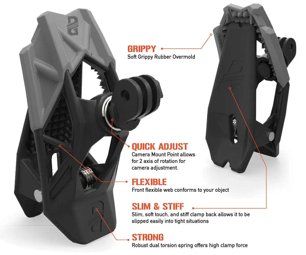 DANGO Designs Gripper Mount for GoPro