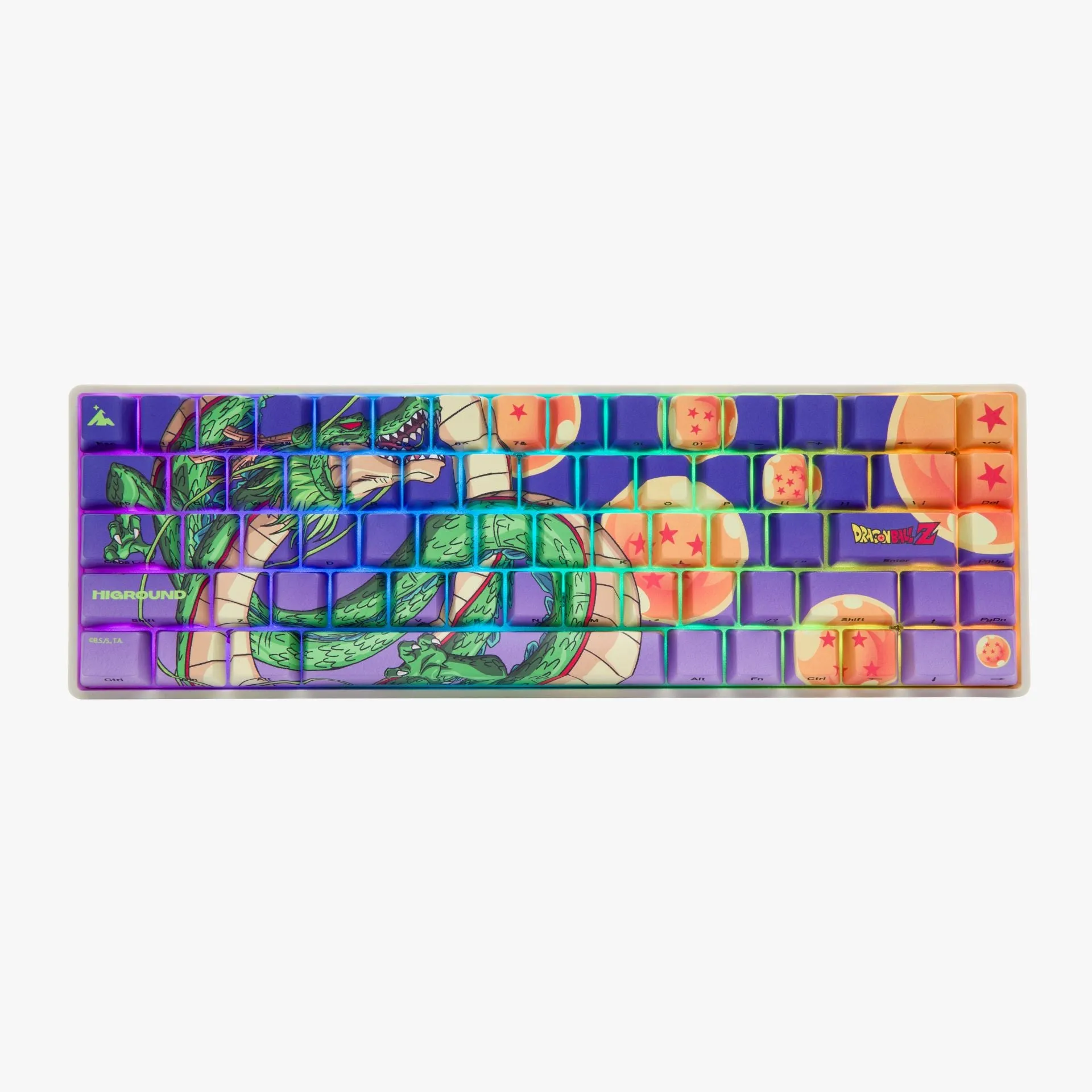 DBZ x HG Basecamp 65HE Keyboard - Shenron