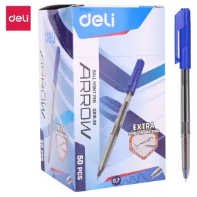 Deli Ball Point Pen Mini tip 0.7mm - Blue