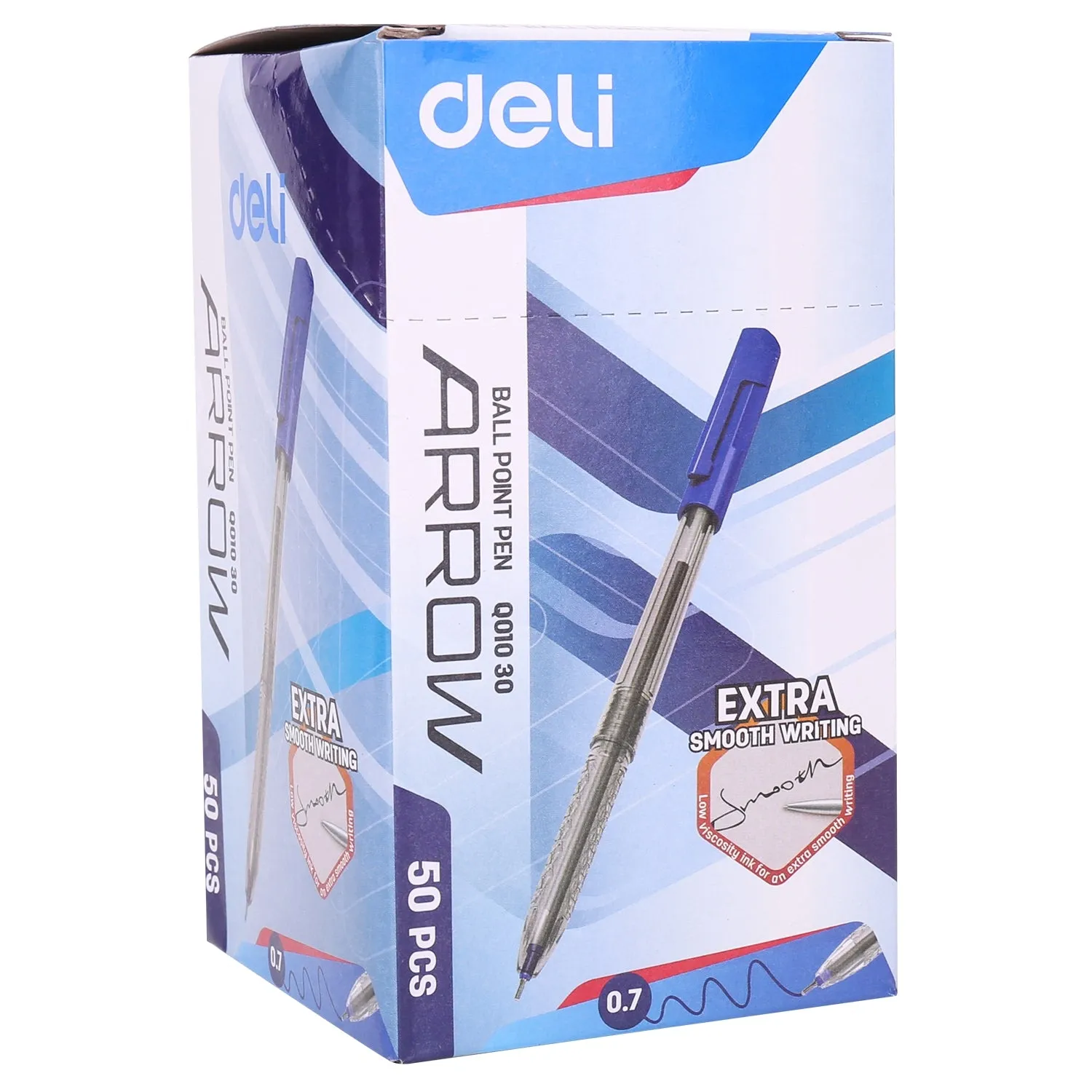 Deli Ball Point Pen Mini tip 0.7mm - Blue