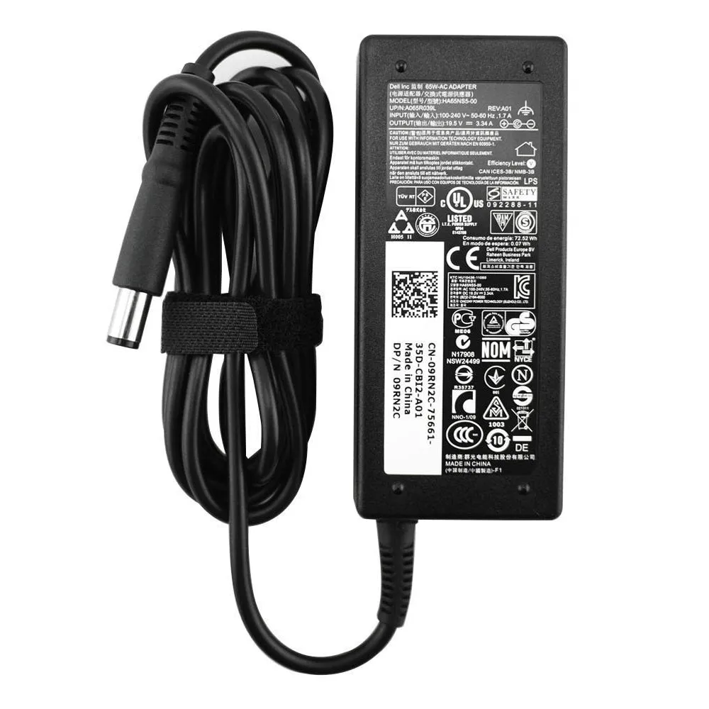 Dell Original Eu 90W Slim Ac Adapter With Power Cord