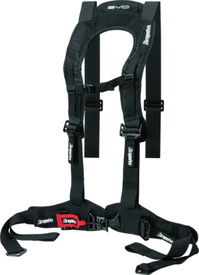 DragonFire Racing Harness Evo- Black