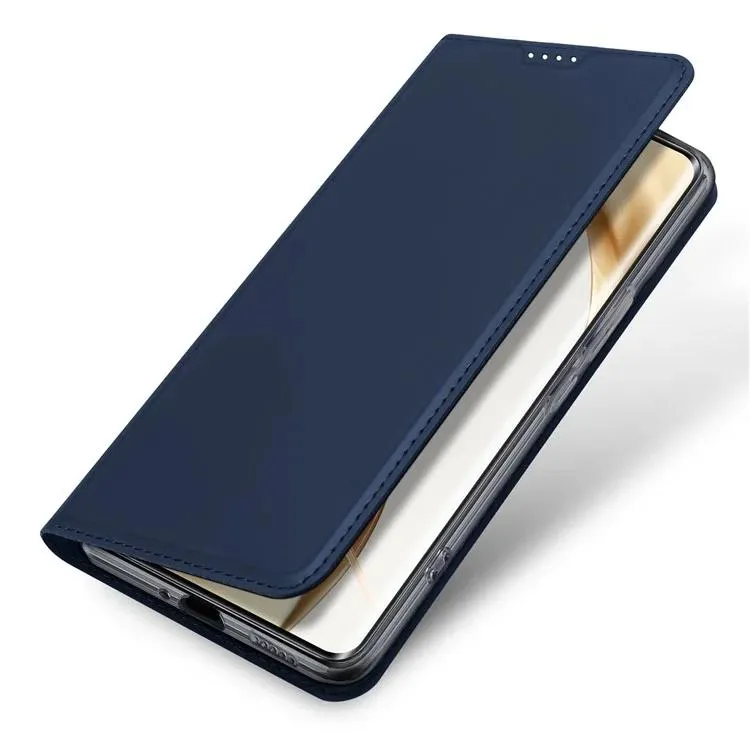 DUX DUCIS Skin Pro Faux Leather Wallet Flip Case for Honor 200 Pro - Blue