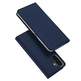 DUX DUCIS Skin Pro Faux Leather Wallet Flip Case for Samsung Galaxy A26 5G - Blue