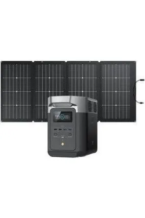 EcoFlow Delta 2 Solar Kit with 220W Solar Panel