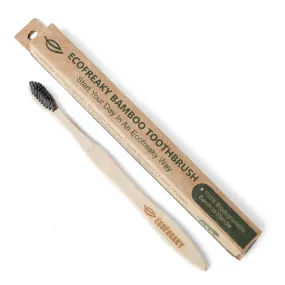 EcoFreaky Regular Bamboo Toothbrush for Sensitive Teeth