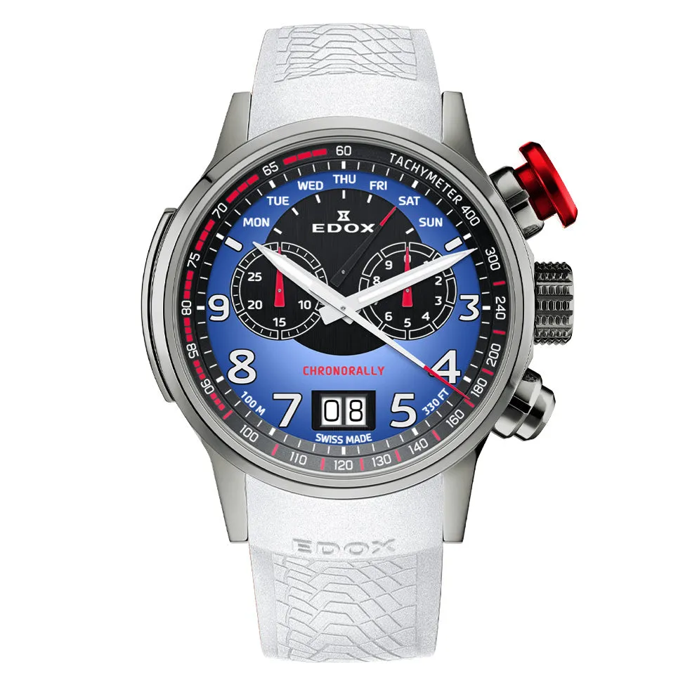 Edox Men's Watch Chronorally Limited Edition BMW Motorsport 38001-TINR-BUDN