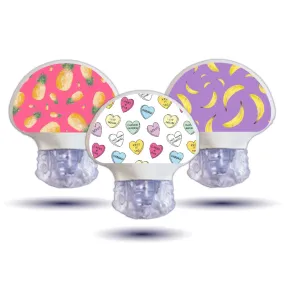 Enlite/Guardian Sensor Sticker (Sweet Hearts) 3pk