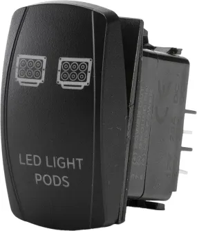 FLIP LED LIGHT PODS LIGHTING SWITCH SC1-AMB-L15