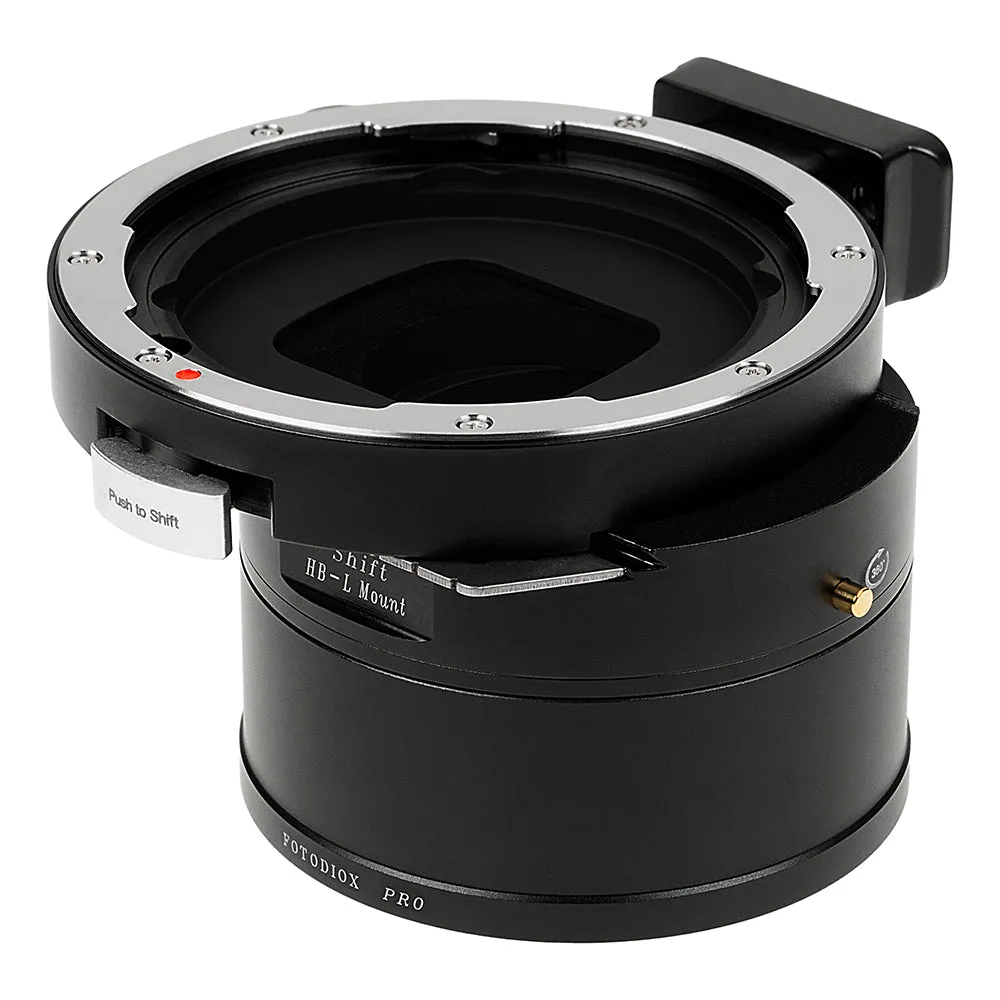 Fotodiox Pro Lens Mount Shift Adapter - Compatible With Hasselblad V-Mount SLR Lens to L-Mount Alliance Mirrorless Cameras