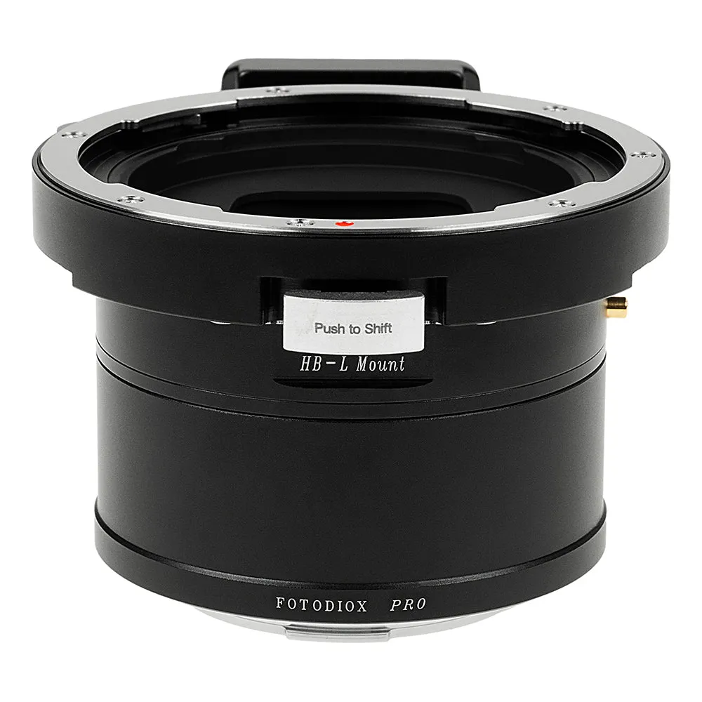 Fotodiox Pro Lens Mount Shift Adapter - Compatible With Hasselblad V-Mount SLR Lens to L-Mount Alliance Mirrorless Cameras