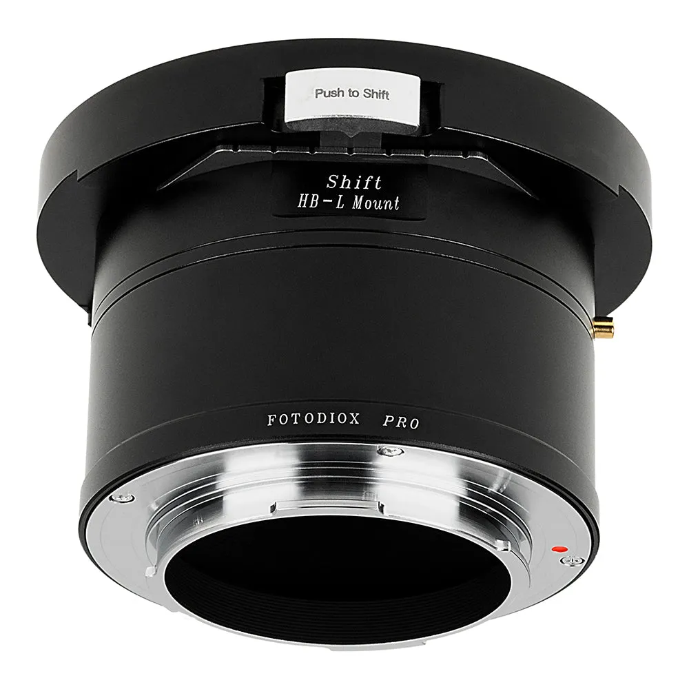 Fotodiox Pro Lens Mount Shift Adapter - Compatible With Hasselblad V-Mount SLR Lens to L-Mount Alliance Mirrorless Cameras