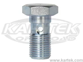 Fragola Banjo Adapter Fitting 7/16"-24 Thread Steel Bolts