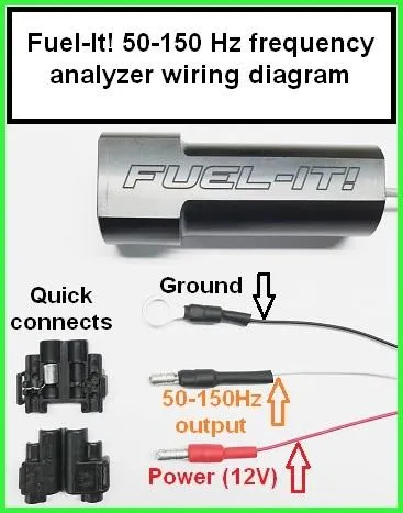 Fuel-It Universal DIY FLEX-FUEL Kit for 5/16" Fuel Lines -- Bluetooth & 5V