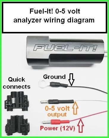 Fuel-It Universal DIY FLEX-FUEL Kit for 5/16" Fuel Lines -- Bluetooth & 5V