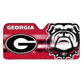 Georgia Bulldogs Windshield Sun Shade