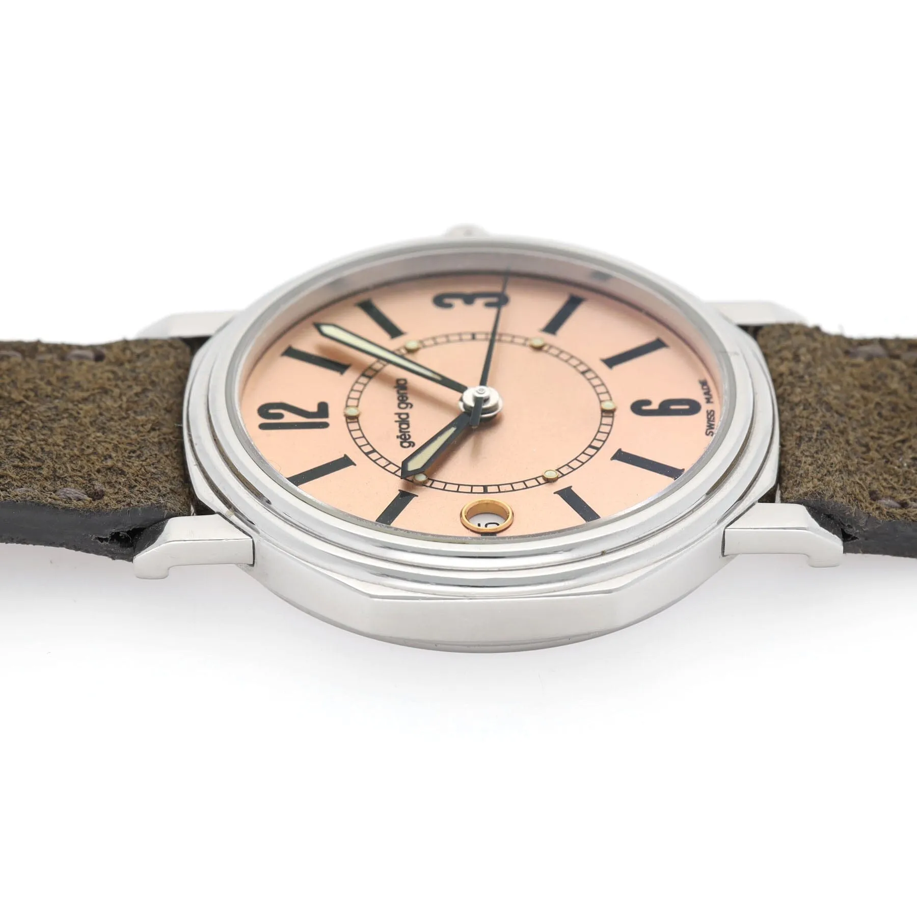 Gerald Genta Octo Salmon dial ref g35587