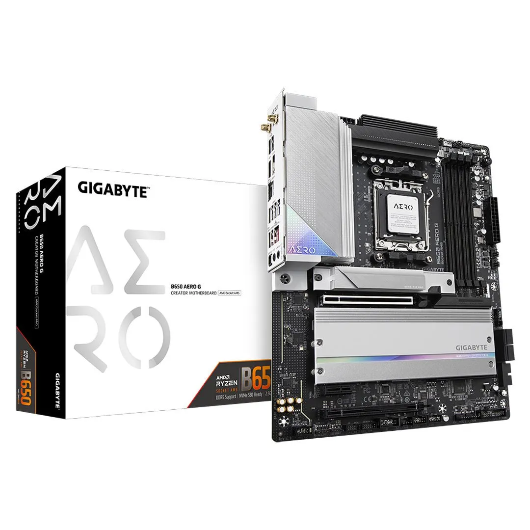 Gigabyte B650 Aero G AM5 ATX Desktop Motherboard