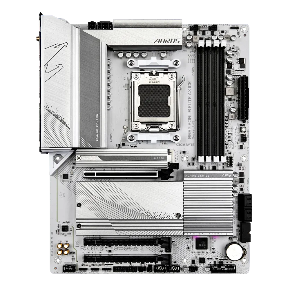 Gigabyte B650 Aorus Elite AX ICE ATX AM5 Motherboard