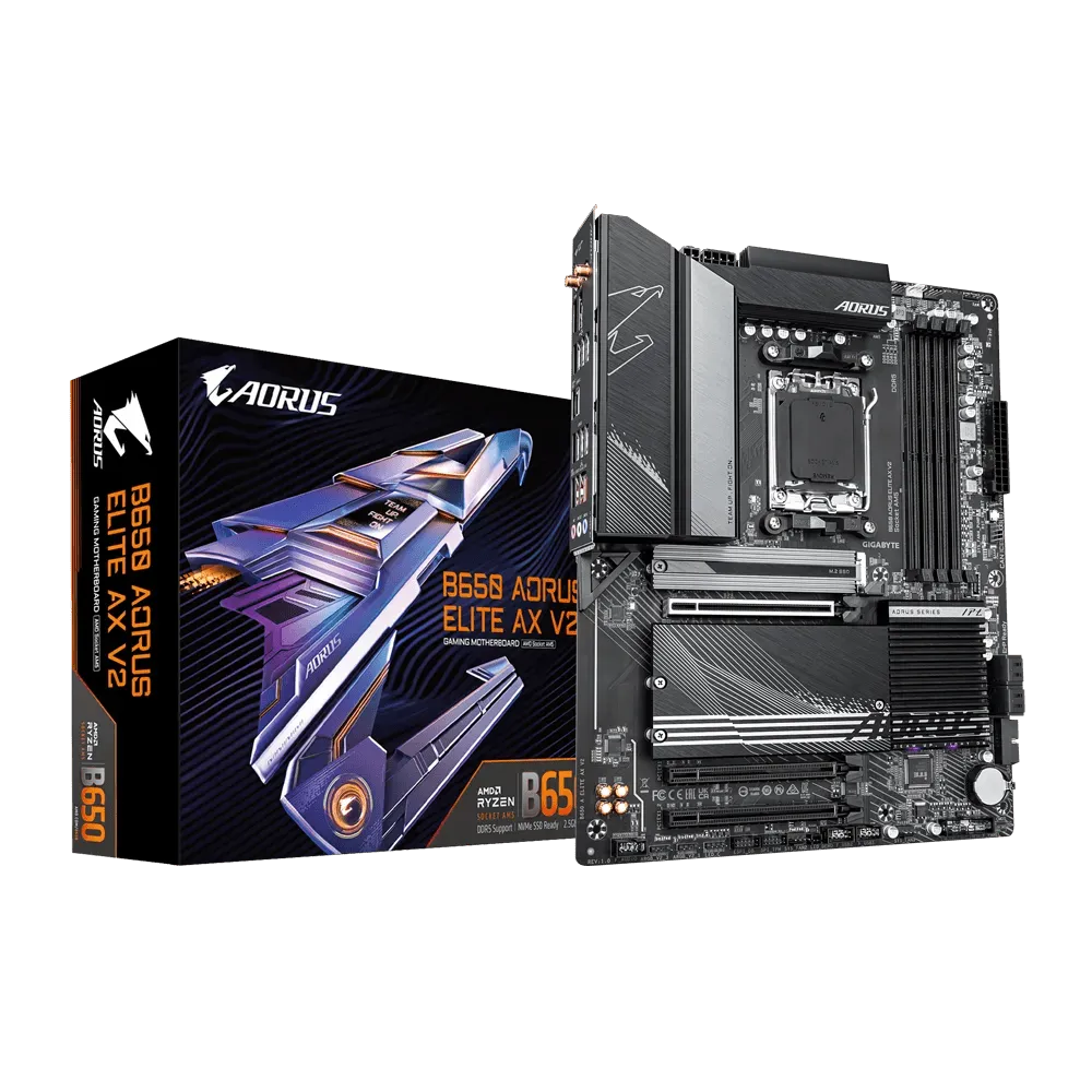 Gigabyte B650 Aorus Elite AX V2 DDR5 ATX AM5 Motherboard