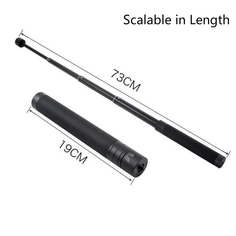 Handheld Three-axis Gimbal Stabilizer Extension Rod, Telescopic Length: 19cm-73cm