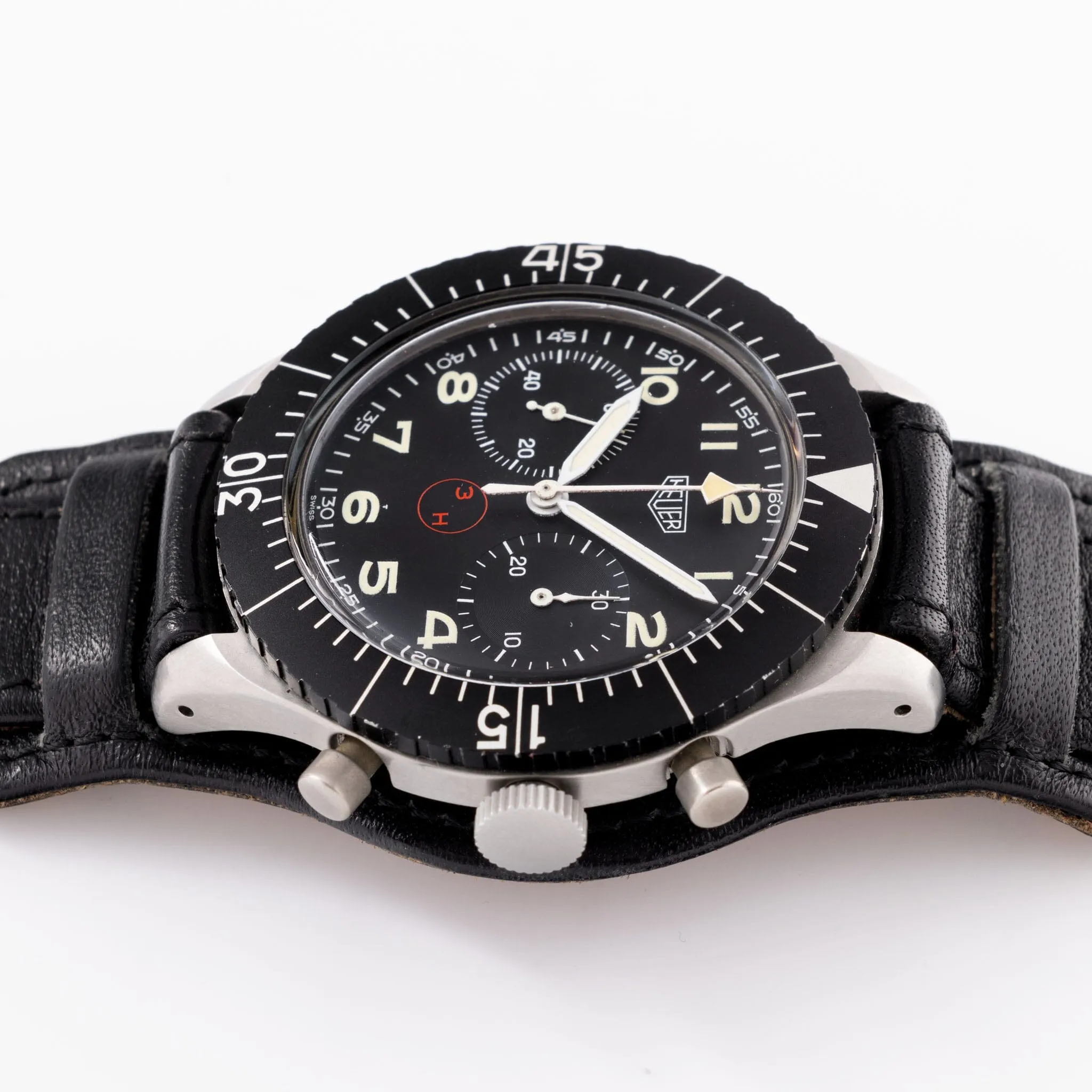 Heuer Chronograph Bundeswehr Issued Ref 1550SG