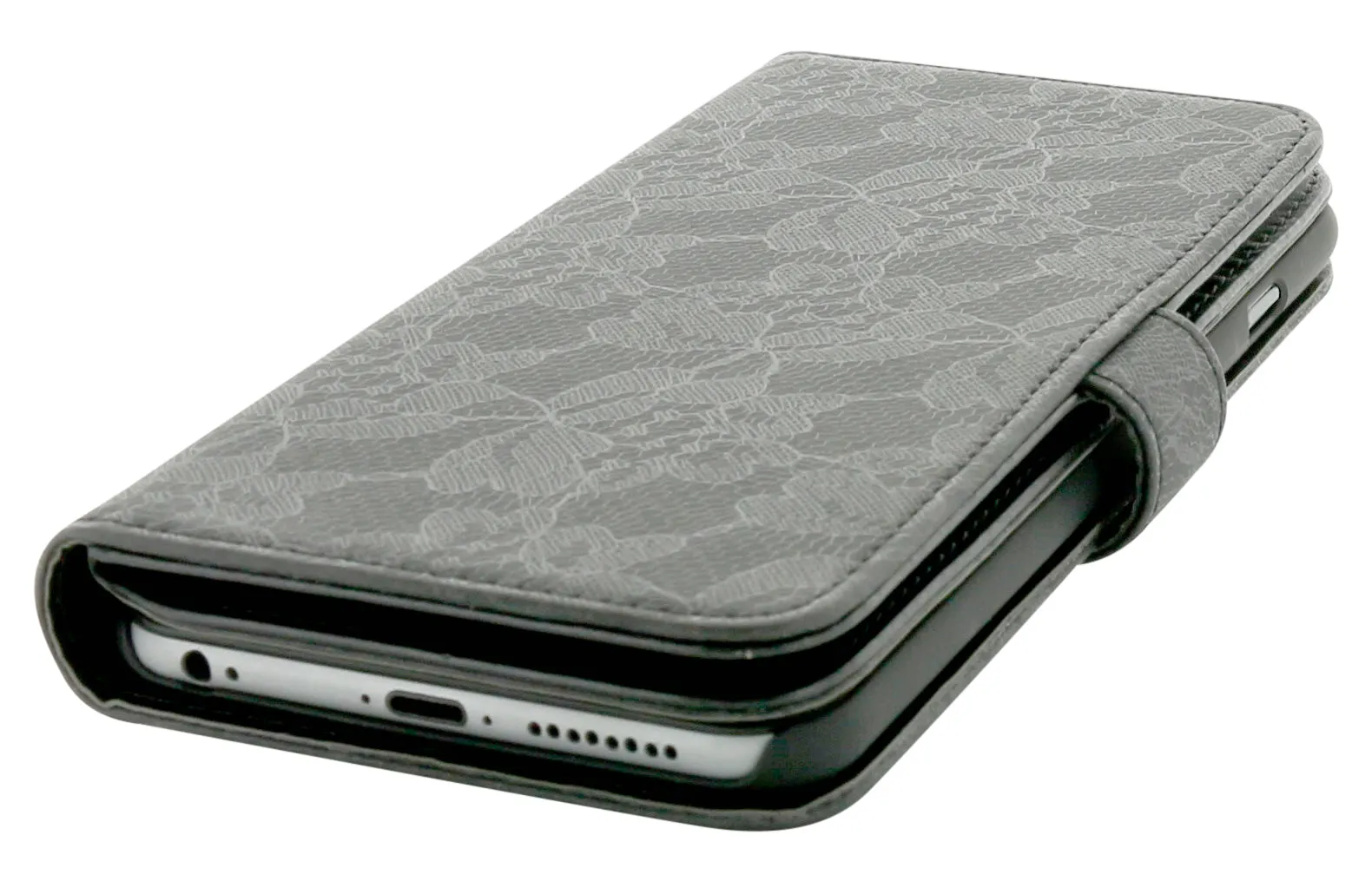 Holdit Wallet Case Extended II Laced Series for iPhone 6/6S Plus (6 Card Pockets)