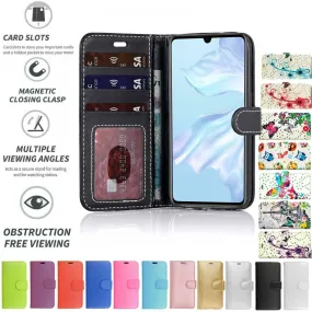 Honor 20, Honor 20 Pro Flip Folio Book Wallet Case