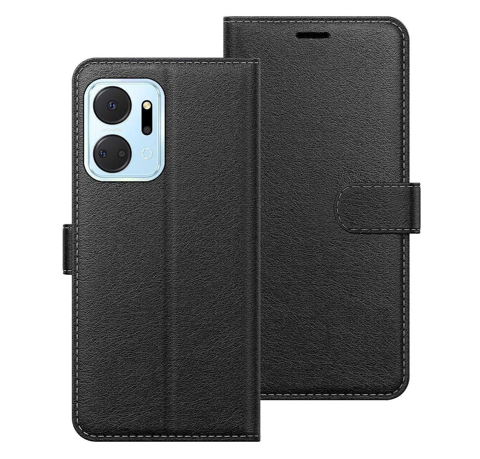 Honor X7a Flip Folio Book Wallet Case