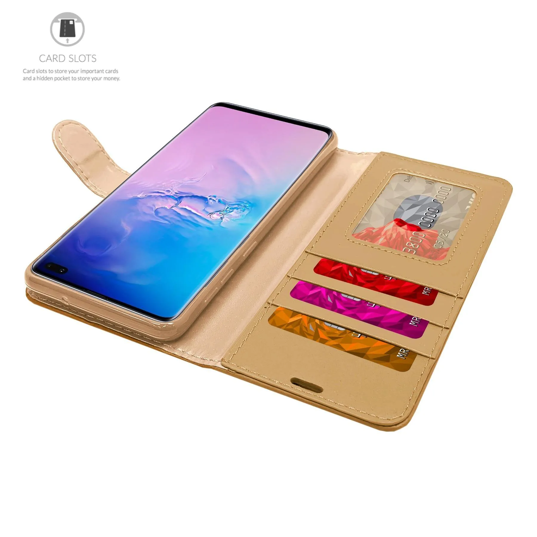 Huawei P20 Pro Flip Folio Book Wallet Case