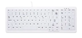 ^Hygiene Keyboard W Numpad Usb Ukwht