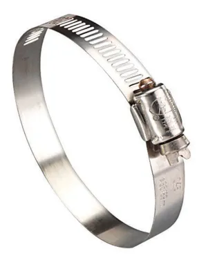 Ideal Hy Gear 1-1/2 in to 3-1/2 in. SAE 48 Silver Hose Clamp Stainless Steel Band