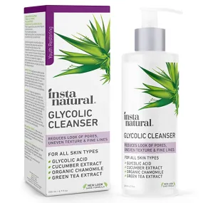 Insta naturals Glycolic Cleanser, 6.7 fl oz (200 ml)