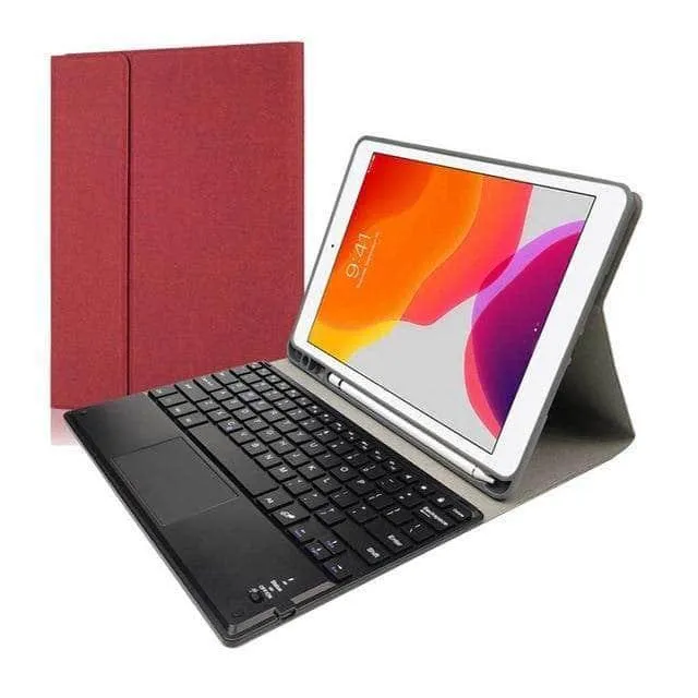 iPad 10.2 2019/2020 (iPad 7/8) Wireless Bluetooth Keyboard Tablet Cover