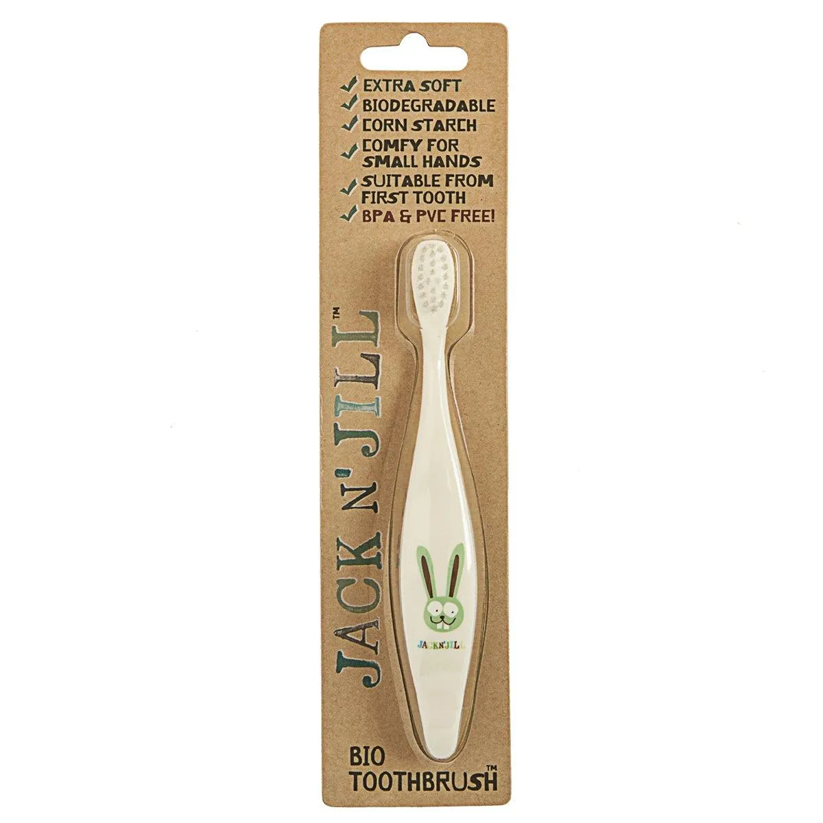 Jack N' Jill Bio Toothbrush - BUNNY