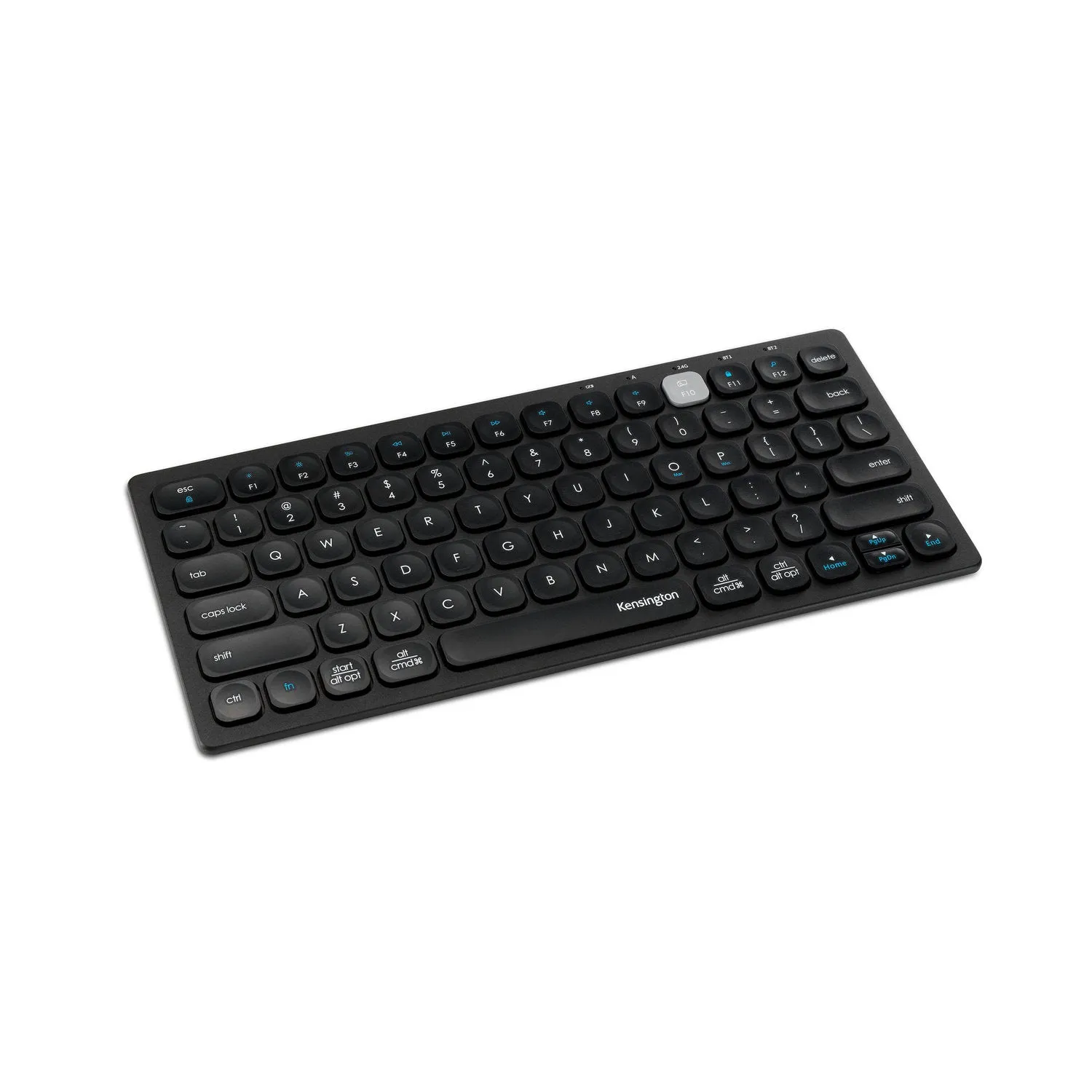 Kensington Multi-Device Dual Wireless Compact Keyboard Black, Up To 3 Devices