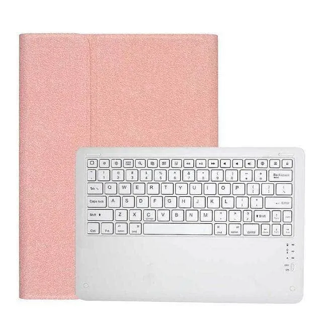 Keyboard Case Protect Shell iPad Pro 12.9 2020 Flip Folio Stand With Pen Holder