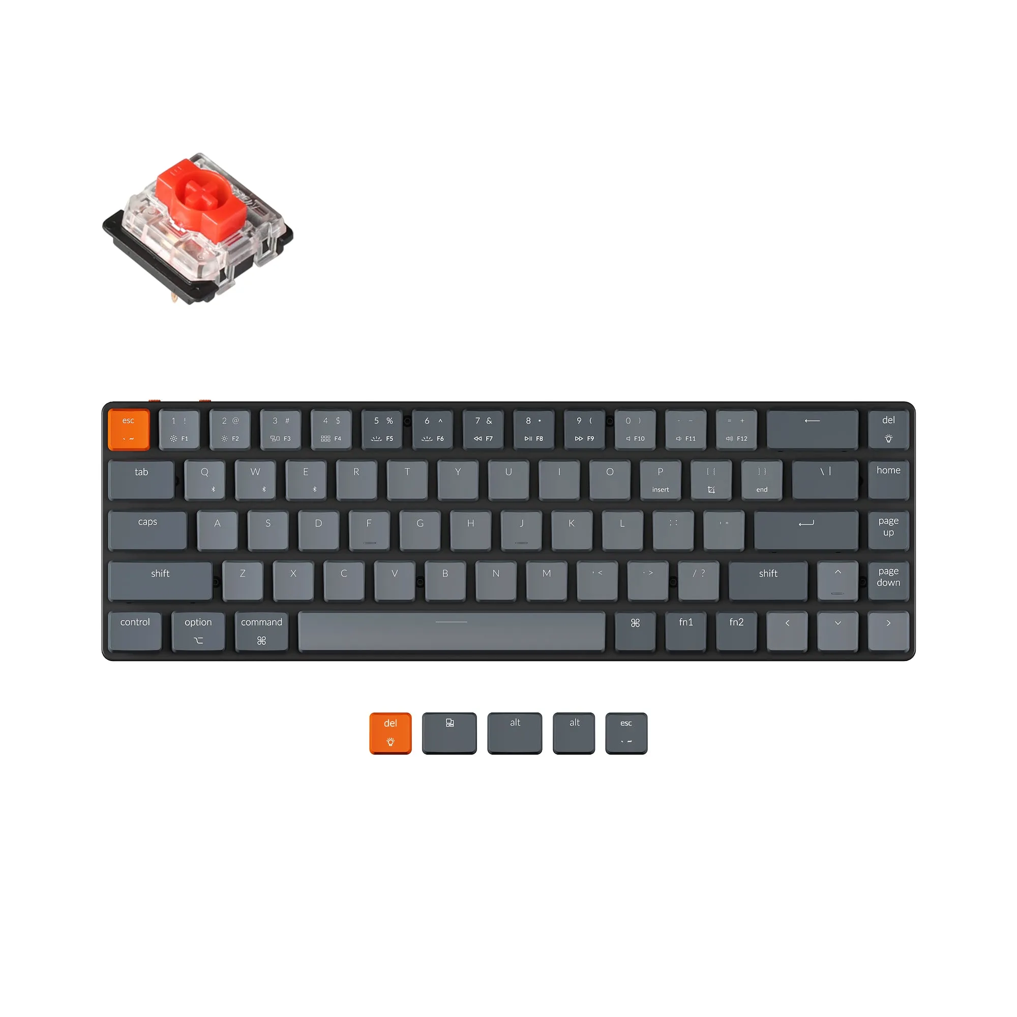 Keychron K7 Ultra-slim Wireless Mechanical Keyboard