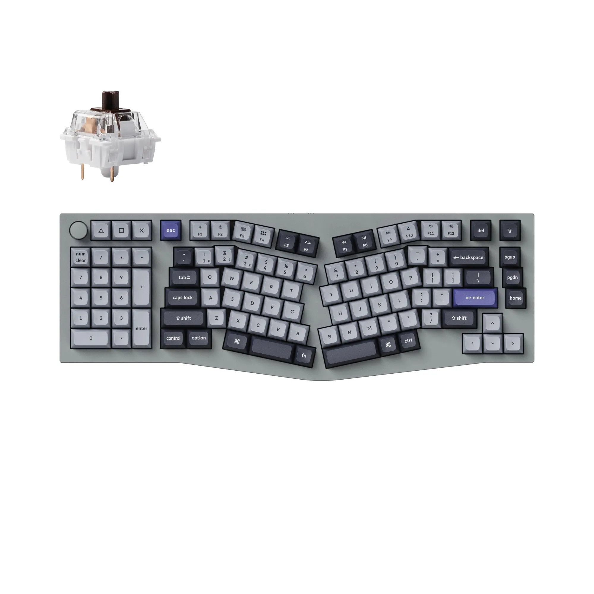 Keychron Q14 Pro (Alice Layout) QMK/VIA Wireless Custom Mechanical Keyboard