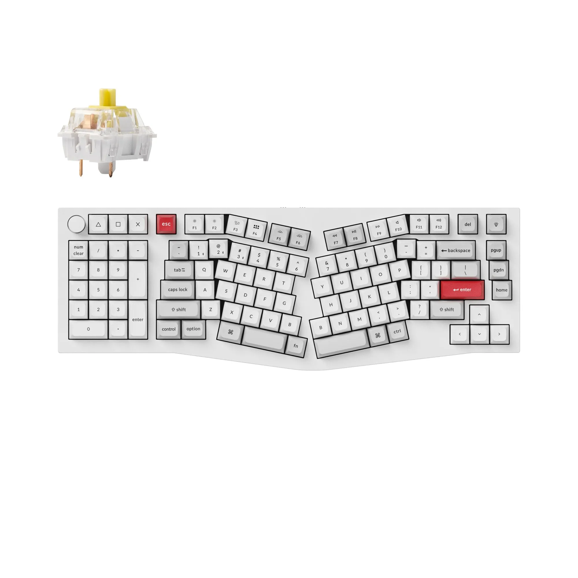 Keychron Q14 Pro (Alice Layout) QMK/VIA Wireless Custom Mechanical Keyboard