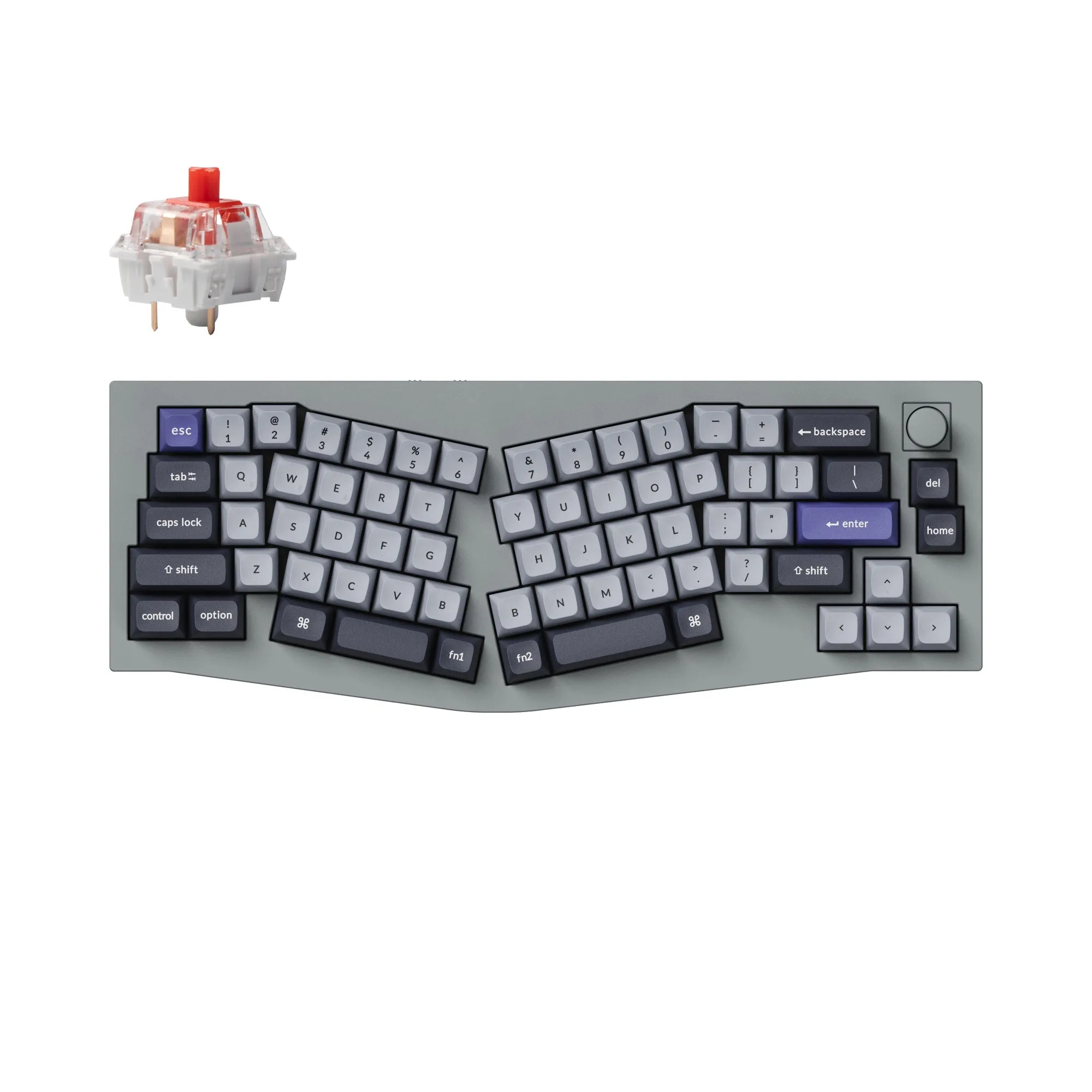 Keychron Q8 Pro (Alice Layout) QMK/VIA Wireless Custom Mechanical Keyboard